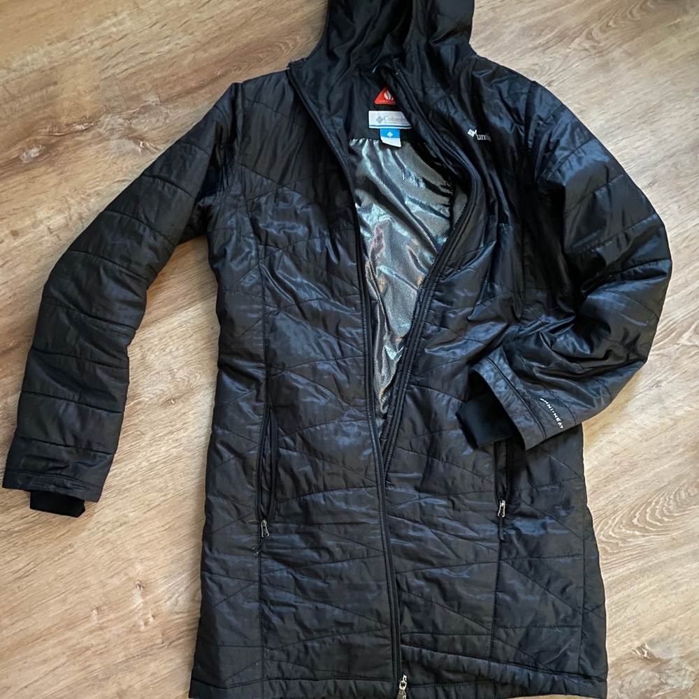 Columbia Omni heat jacket black full length